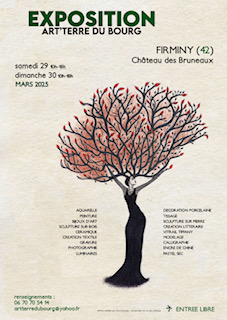 EXPOSITION ART&rsquo;TERRE DU BOURG