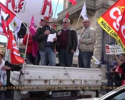 Intervention Solidaires - manif 28/04/16