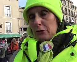 Le Puy-en-Velay, 05/12/19. Manifestation pour les retraites