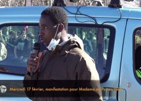 Mercredi 17 f&eacute;vrier, pour Madama au Puy-en-Velay, intervention de Aboubacar